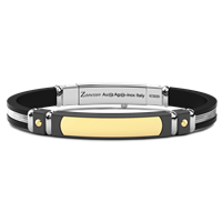 Armband Zancan Herr in Titan ETB157G